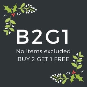 Buy 2, Get 1 Free! No items in closet excluded.